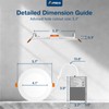 Amico 4 Pack 5 Inch 5CCT Ultra-Thin LED Canless Recessed