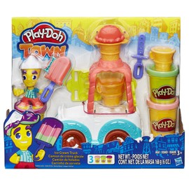 Play-Doh Town Ice Cream Truck Dough Play Set