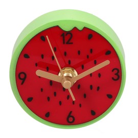 LABRIMP Cartoon Fruit Magnetic Clock for Fridge Round Design Easy to Use Space Saving Decorative Clock for Home Accurate Timekeeping Adorable Kitchen Accessory