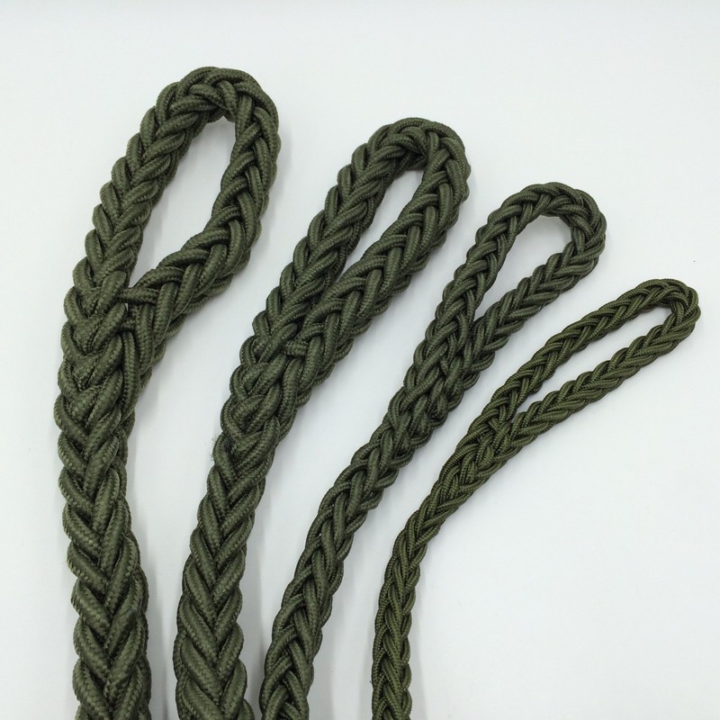 Braided Chalk Collar Harness Lead (DauStage) Small Dogs, Medium Dogs,