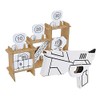 Hacomo 5079 Papercraft Wow Shooting Game White Solid