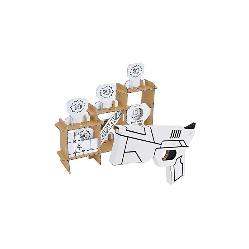 Hacomo 5079 Papercraft Wow Shooting Game White Solid
