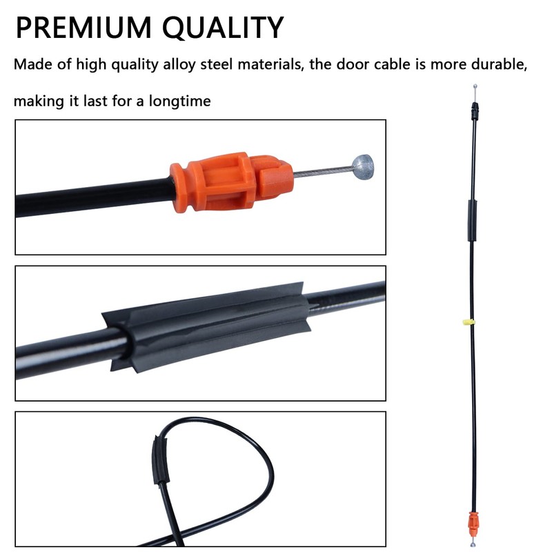 Door Cable Latch Kit Compatible with 2007-2014 Chevy Silverado Tahoe