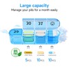 Zoksi Monthly Pill Organizer 1 Times a Day, 30 Day