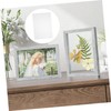 ABOOFAN 10Pcs Transparent Sheets Clear Plastic Panels for DIY Craft