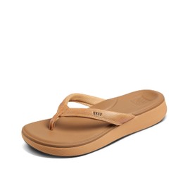 Reef Women's Cushion Cloud Flip-Flop, Natural, Numeric_10