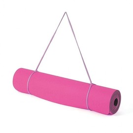 6mm Pink Double-Sided TPE Yoga Mat Large Yoga Mat