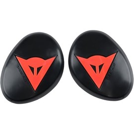 Dainese - Knee Slider Rss 4.0 Motorcycle Knee Pads Replacement Motorcycle Knee Pads for Men Women Black/Fluo Red N