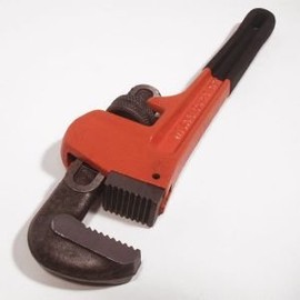 One Hand Pipe Wrench (10 inch)