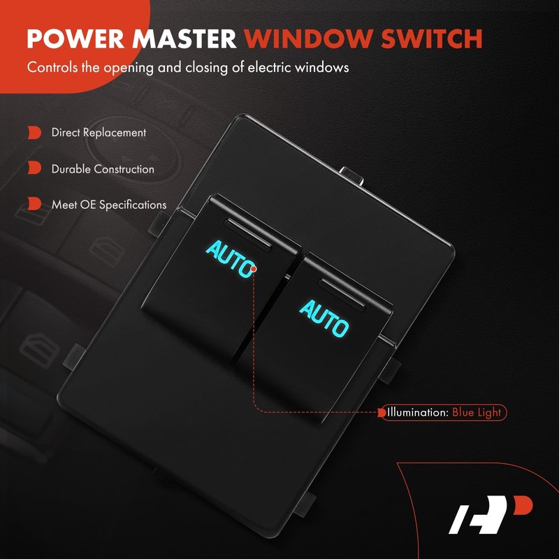A-Premium Master Power Window Switch Compatible with Ford Mustang 2005