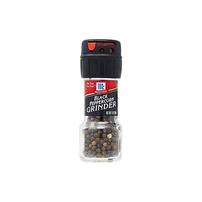 Case of McCormick Black Peppercorn Grinder (6 Total)