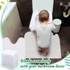 25 Pieces Disposable Toilet Mats 24 x 24 Inches Toilet