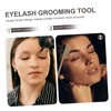 OATIPHO 1pc Eyebrow and Eyelash Comb Brush Portable Grooming Tool