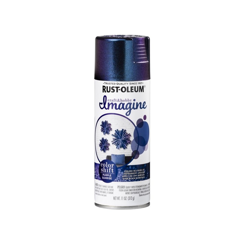 Rust-Oleum Imagine Craft & Hobby Color Shift Spray Paint Purple