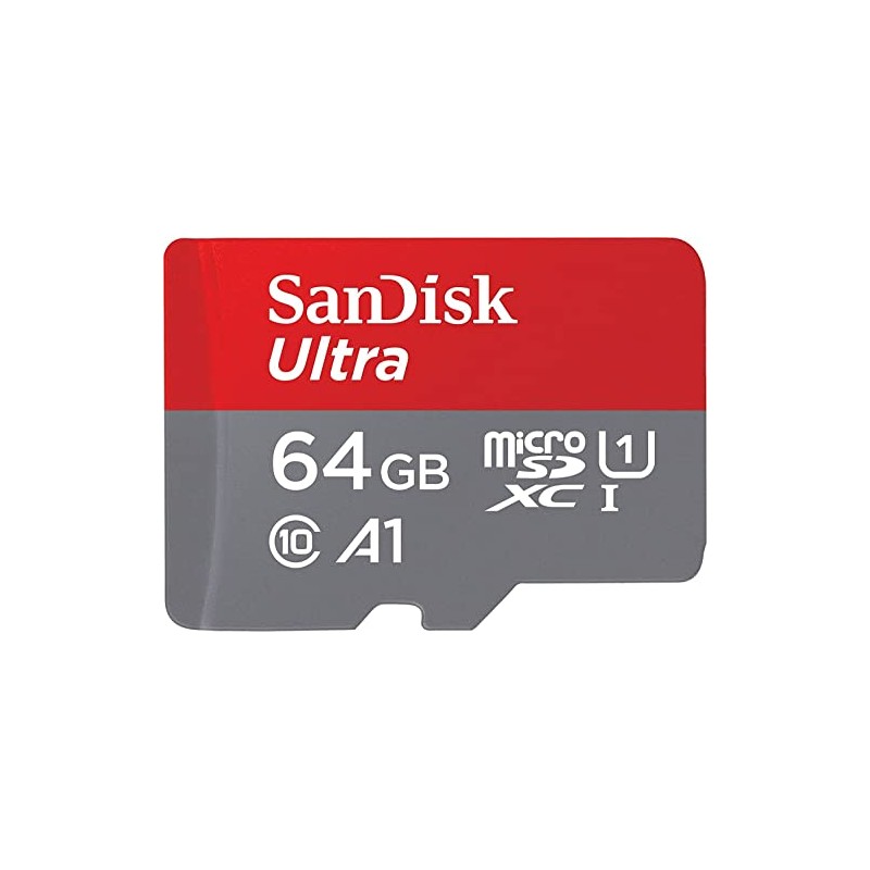 SanDisk 64GB Ultra microSDXC 140MB/s+SD Adapter