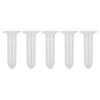 100 x 2ml Plastic EP Tube Round Bottom Vials Tubes