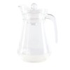 Large Glass Jug with Lid - 1.3L Pitcher Jug