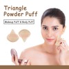Tehttz 20Pcs Triangle Powder Puff, Makeup Sponges for Loose Powder