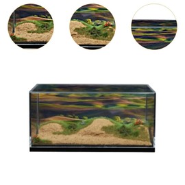 Fenteer 1/64 Model Car Scene Diorama,Backdrop Scene Model Wasteland Hills Scenery Display Model,Showcase Scene for Model Display