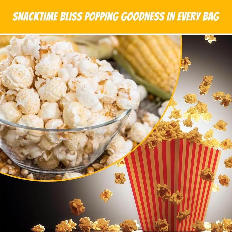 16oz Popcorn Portion Packs with Premeasured Salt and Oil- Package