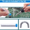 TriLine Soldering Iron Kit with Digital Multimeter, 60W Adjustable Temperature