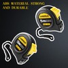 2 Packs Tape Measure Body 25/16 FtMetric/Imperial Self Centering Mini