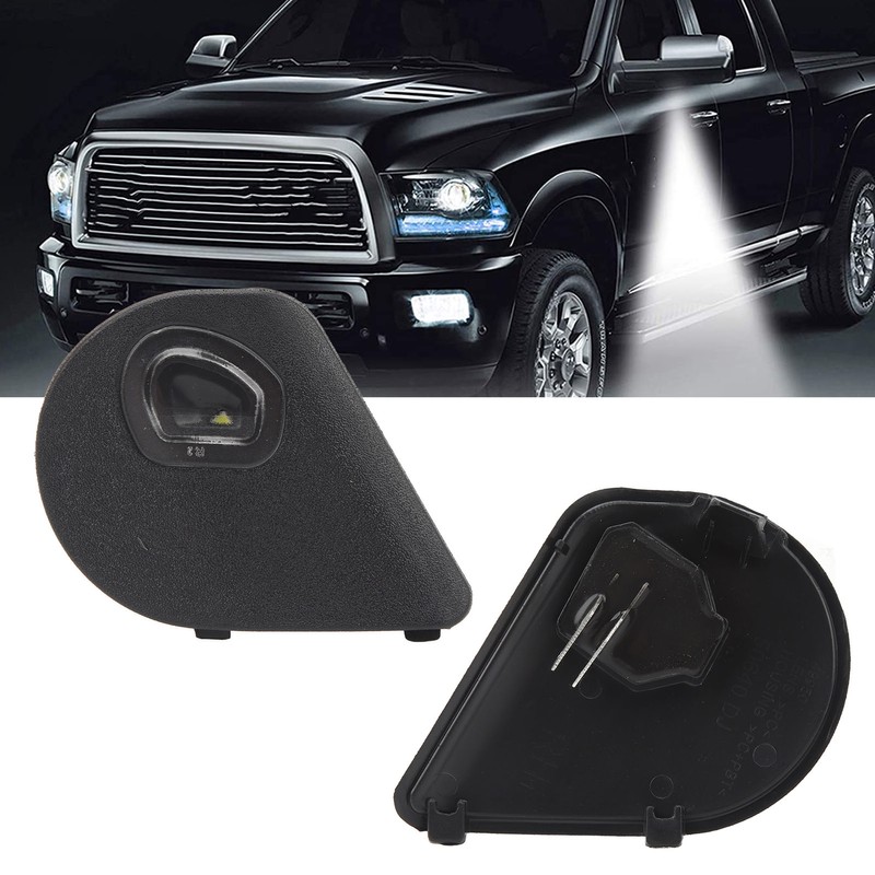 1Pair Side Mirror Puddle Lights 68087238AA 12V Left Right High