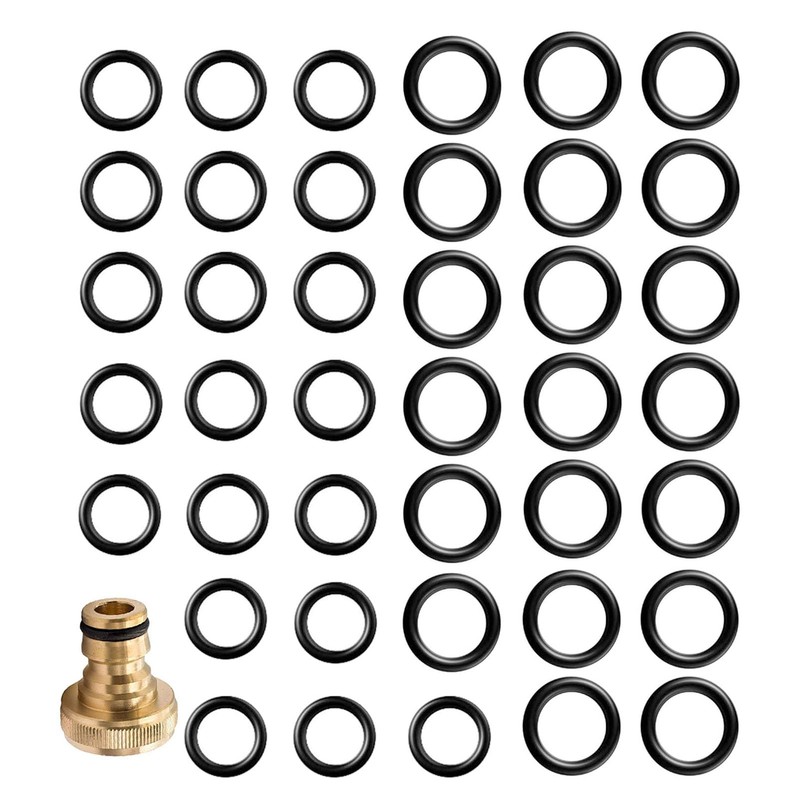 Power Pressure Washer O-Rings for 1/4 Inch, 3/8 Inch, Upgraded