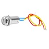 Eacam Electric Bike Lock, 2 Wire Key Ignition Switch Locking