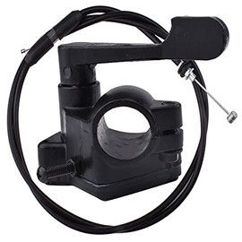 LAXEEM 7/8'' 22mm Metal Thumb Throttle Cable Accelerator Handle Assembly For Chinese 50cc 70cc 90cc 110cc 125cc 250cc ATV Quad Go Kart