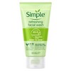 Simple Kind to Skin Facial Wash Gel Refreshing 50ml