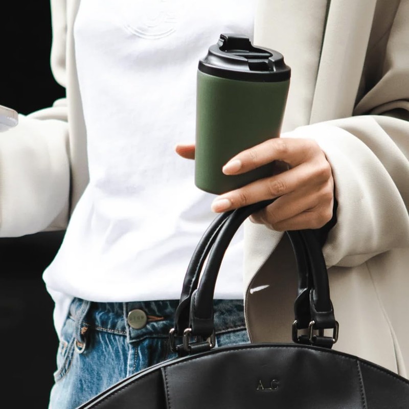 made by Fressko Coffee Tumbler Bino 8oz (227ml) (Khaki)