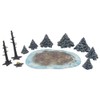 Monster Scenery Ice wilds: Snowy Pine Forest