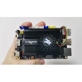 youyeetoo X1 - N5105 x86 Windows Linux Single Board Computer - Mini PC - Dual 4K Media Server- Dual M.2 Slots Support 2280 NVMe mSATA SSD/WiFi 6 Moudle - PCIE 3.0,NFC (X1(8GB RAM, no eMMC))