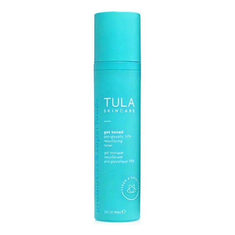Tónico Facial Tula Ácido Glicólico 10% Hipoalergénico Sin Parabenos 100