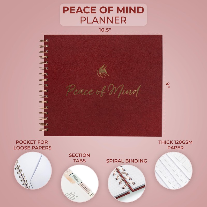 Clever Fox Peace of Mind Planner – Guided End of