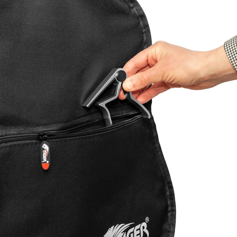 TIGER GGB7-KCL Gitarrentasche, 1/2 Größe