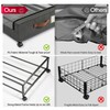 Yecaye Under Bed Storage with Wheels, 2Pack Under Bed Storage