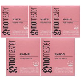 Masterbiome Genomaster Vaginal Lactobacillus 30 capsules x 5 boxes / 마스터바이옴 지노마스터 질유산균 30캡슐 x 5박스