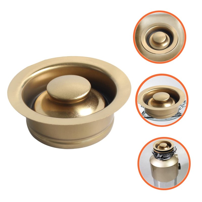 Operitacx Garbage Disposal Flange and Stopper Replacement for Kitchen Sink