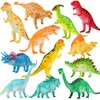 YeoNational&Toys Dinosaur-Spielzeug Playsetvv mit 7 Zoll (12 Satz). für Vinyl