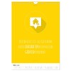 vollgeherzt: The Special Calendar for Builders with Motivational Home Building
