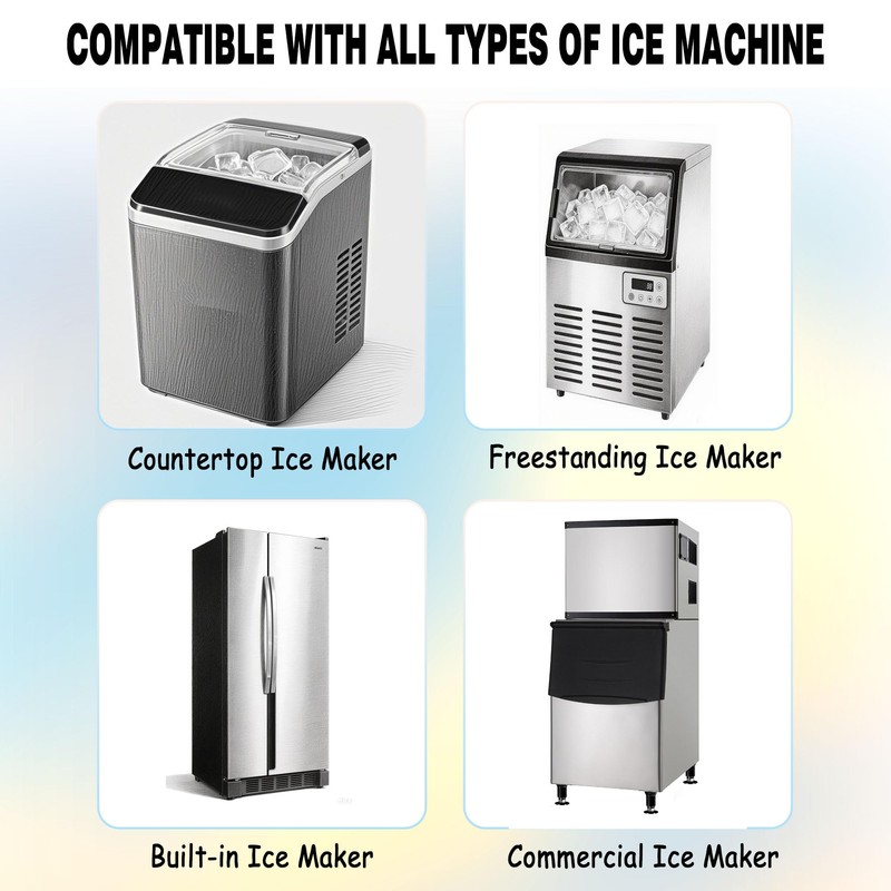 xcivi 6 Pack Ice Maker Descaling Powder Compatible with GE