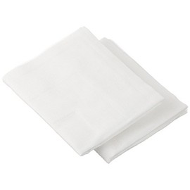 Snow White Towel, White/White, 11.8 x 13.8 inches (30 x 35 cm), Pack of 2 (1)