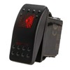 Amarine Made 12v 20 Amp Waterproof On-Off-On 2 Position Boat