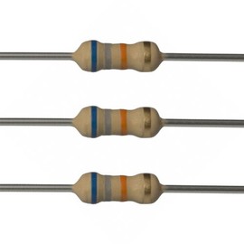 E-Projects 10EP51468K0 68k Ohm Resistors, 1/4 W, 5% (Pack of 10)