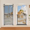 YGP Extra Tall Cat Gate,Width 33-37.8" No Drilling Pet Gate