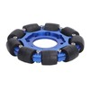Omni Wheel 4in Omnidirectional Aluminium Alloy Hub Component Part for