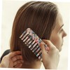 minkissy Sets Hairdressing Wide Tooth Cellulose Acetate Comb for Salon