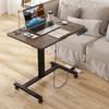 Jceet Mobile Electric Standing Desk, 32 * 24 inch Height